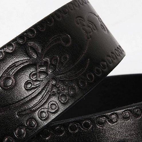 Men's genuine leather belts