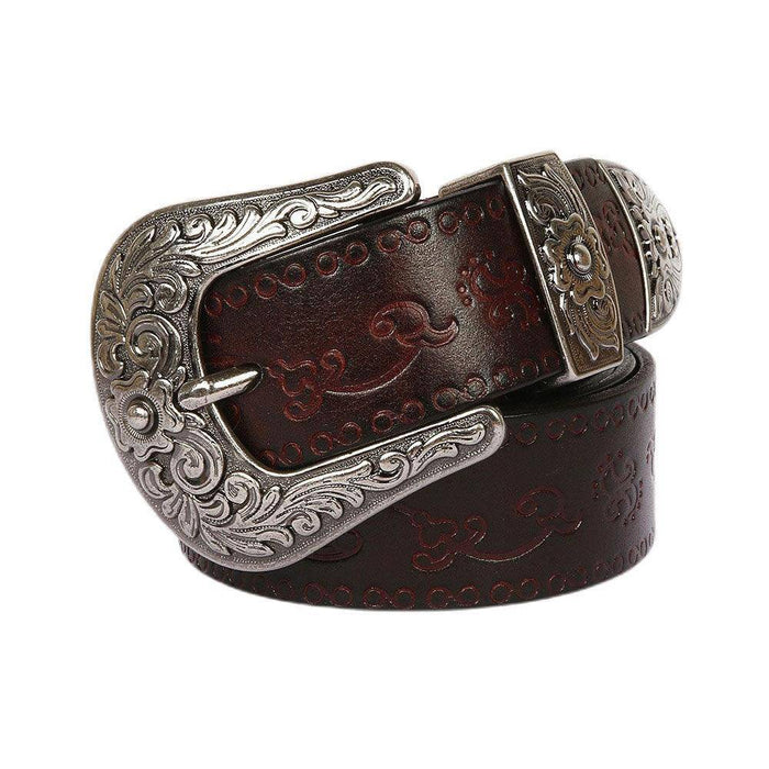 Men's classic leather belts