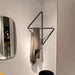 Modern Corner Towel Rack – Space-Saving Bathroom Wall Organizer