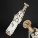 Chains Print White Golden Brass Exclusive Umbrella