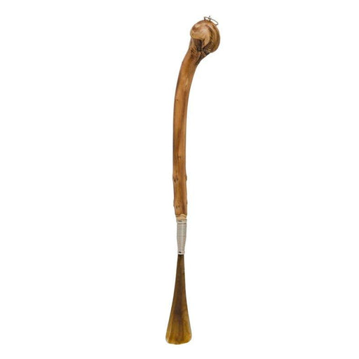 Chestnut Wood Shillelagh Irish Shoe Horn Vintage Style