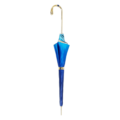 Chic Blue Handcrafted Umbrella Exclusive Design