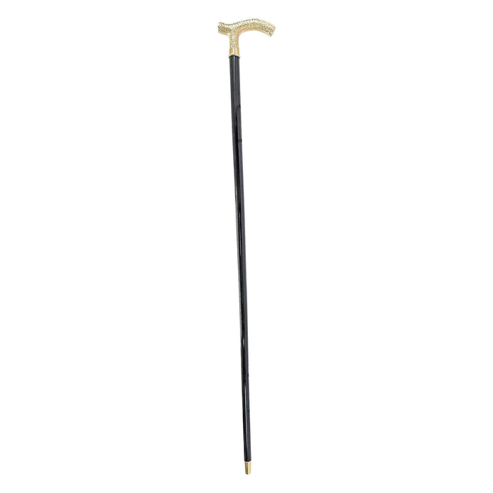 Chic Design Elegant Walking Stick - Goldplated 24K