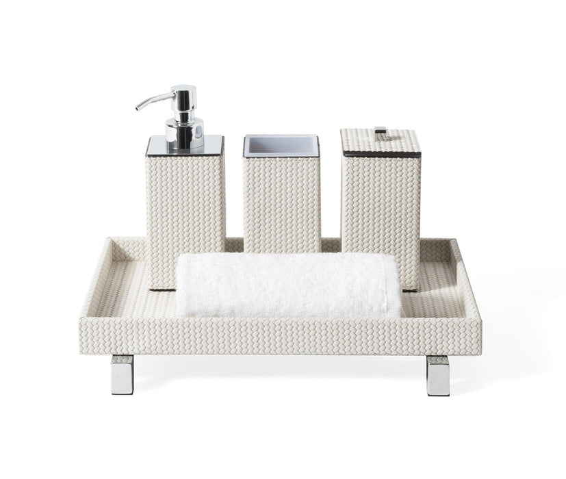 Stylish high-quality square toothbrush holder with designer flair