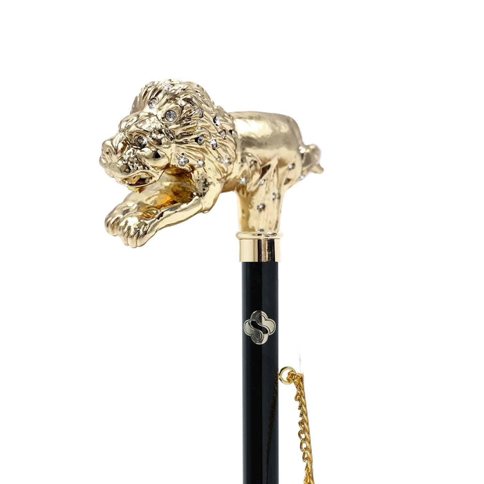 Chic Handcrafted Shoehorn with Regal Lion Grip