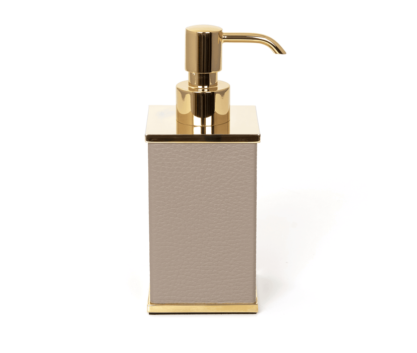 Stylish high-quality square soap dispenser by designer