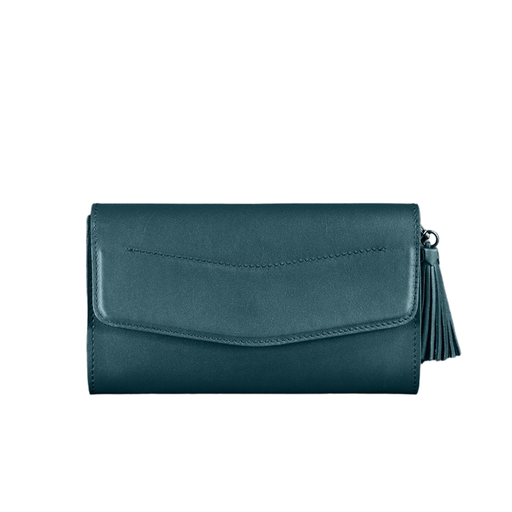 Chic leather women's crossbody bag