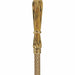 Chic Luxury Gold-plated 24K Walking Cane with Crystals