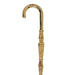 Chic Luxury Gold-plated 24K Walking Cane with Crystals