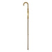 Chic Luxury Gold-plated 24K Walking Cane with Crystals