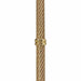 Chic Luxury Gold-plated 24K Walking Cane with Crystals