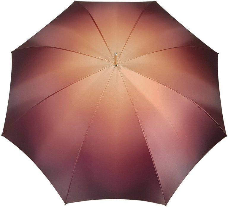 Vintage-inspired designer umbrella with retro-style prints and nostalgic charm