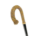 Chic Walking Cane Encrusted with Multicolor Crystals