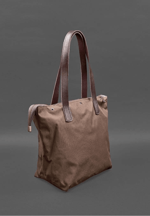 Women's fashionable woven leather bag