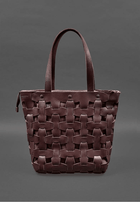 Chic Woven Leather Bag Tote Bag for Lady Shoulder Bag