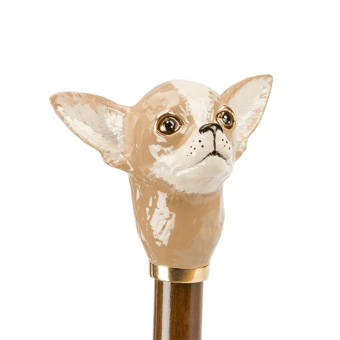 Chihuahua Dots Umbrella Designer Figure Handle