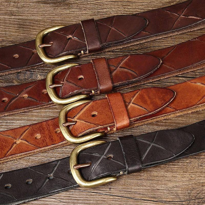 Classic Anil Leather Belt Men's Fashion Accessory