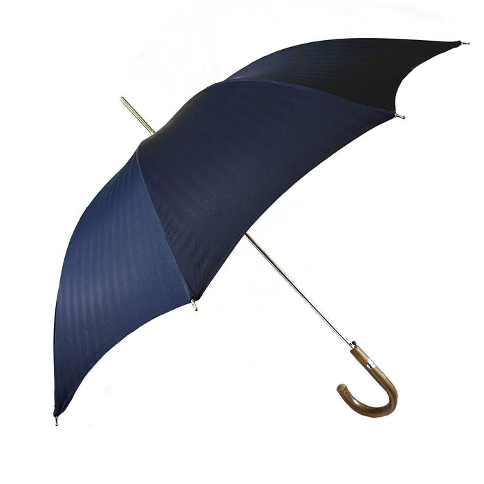 Elegant Navy blue Men's umbrella - Artynov | Unique Handmade Accessories