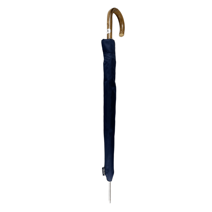 Classic Blend of Sophistication and Style Elegant Navy Blue Men's Umbrella