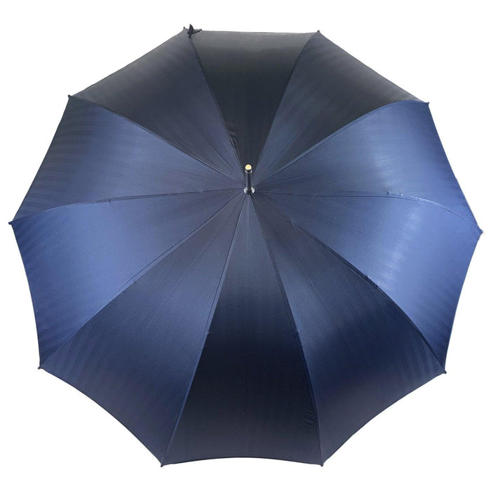 Elegant Navy blue Men's umbrella - Artynov | Unique Handmade Accessories