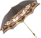 Classic Chain Design Brown and Pink Umbrella