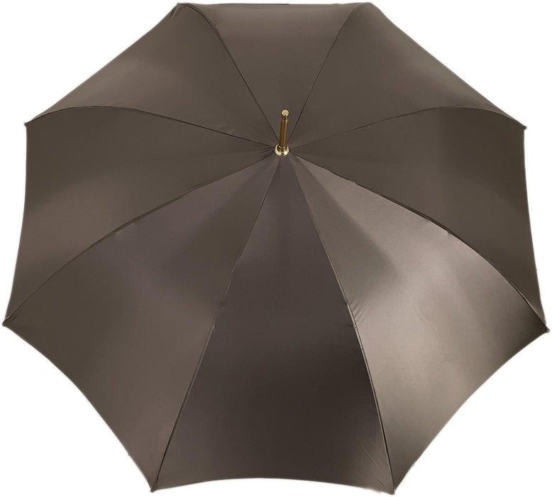 Classic Chain Design Brown and Pink Umbrella