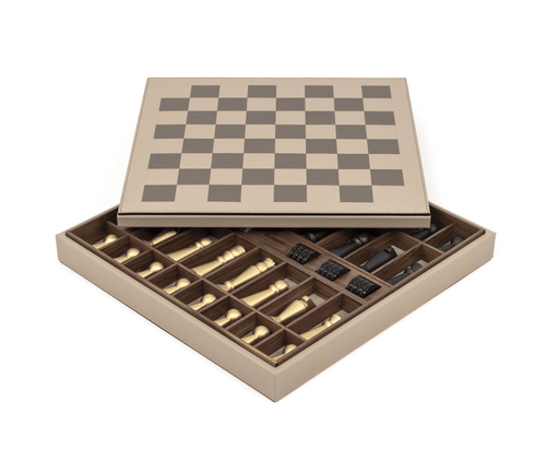 Classic Chess and Checkers Dual Game Board