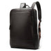 Classic Design Men's Business Leather Backpack