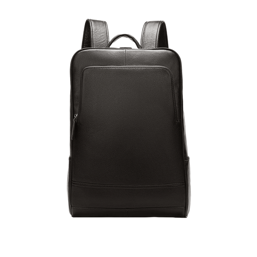 Classic Design Men's Business Leather Backpack