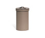 Elegant round paper bin with classic design and lid