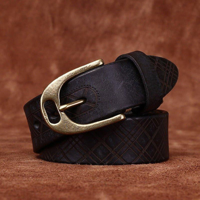 Classic Fashion Leather Belt For Women, Saanvi Model