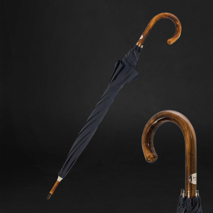 Classic Gentleman's Umbrella, Antique Wooden Handle