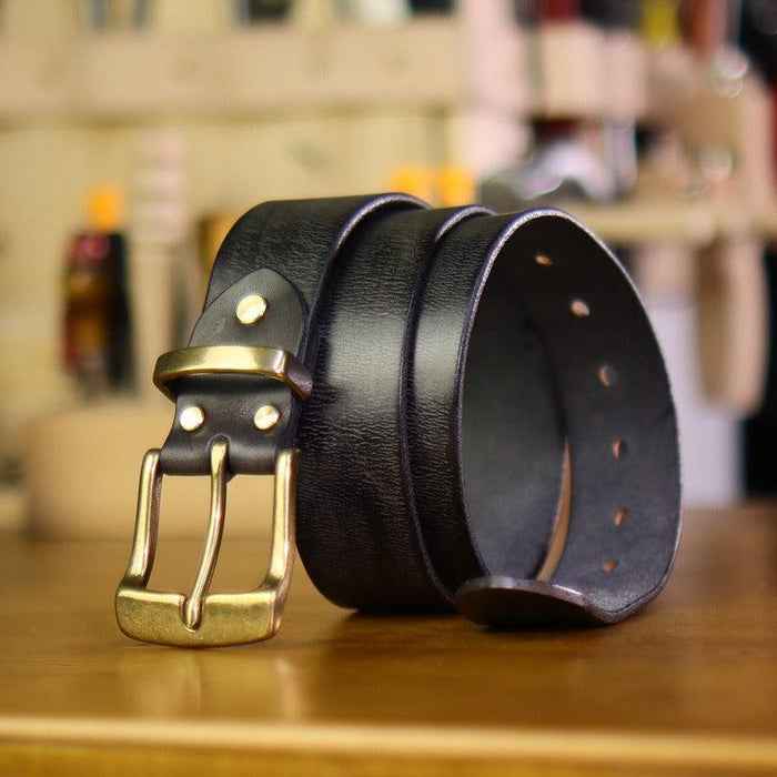 Classic Handmade Leather Belt For Women, Paki Model