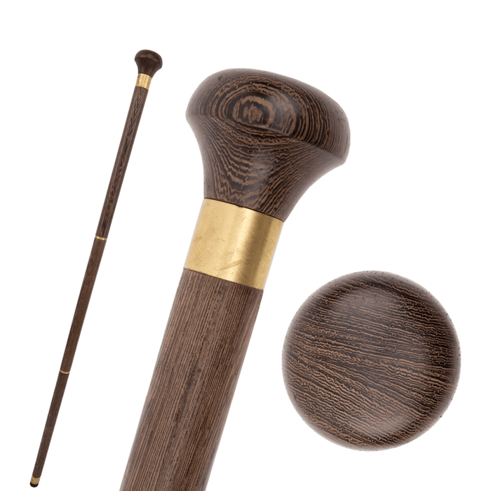 Classic Knob Elegant Walking Stick with Comfortable Handle