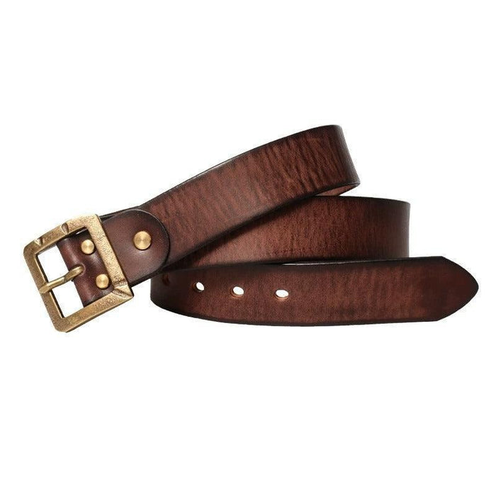 Classic Leather Belt For Women, Shabaka Model