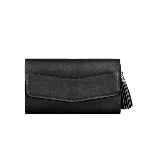 Classic leather women's crossbody bag