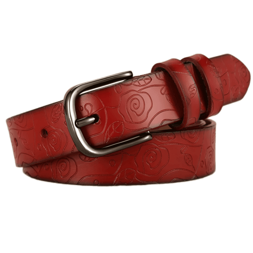 Classic Modern Leather Belt For Women, Venunia Model