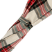 Classic One-Piece Chestnut Handle-Shaft Umbrella Tartan