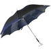 Classic Sophisticated Elegant Double Canopy Blue Umbrella