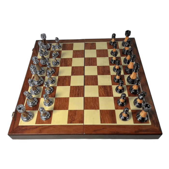 Classic Wooden Chess Set, Travel Chess Set, Classic Chess Board