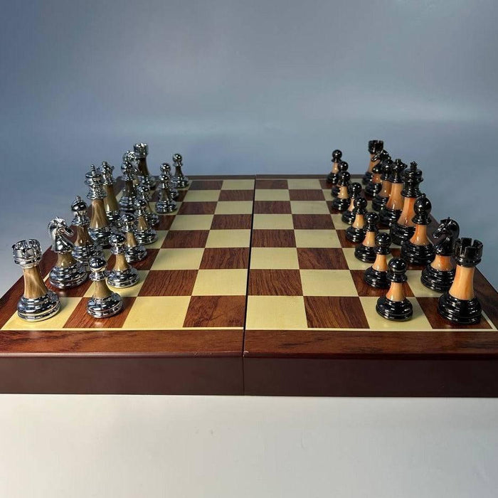 Classic Wooden Chess Set, Travel Chess Set, Classic Chess Board