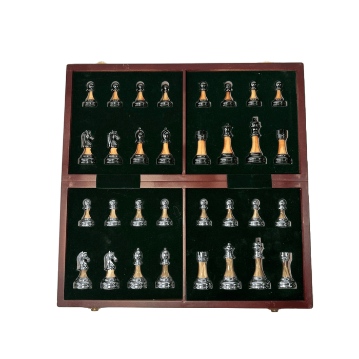 Classic Wooden Chess Set, Travel Chess Set, Classic Chess Board