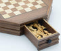 Classic, Wooden, Magnetic And Compact Sized Chess Set With Storage Chest