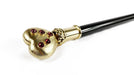 Collectible Walking Stick with 24K Gold-plated Heart