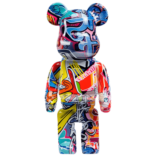 Colorful Bear Sculpture