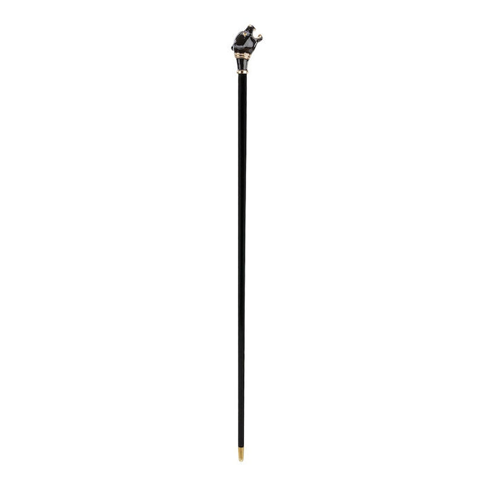 Luxury panther handle walking stick