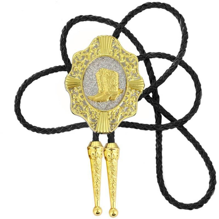 Cowboy Boot Bolo Tie