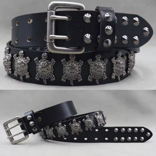 cowhide leather belt