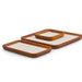 Cream White Large Wood Jewelry Display Tray