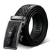 Crocodile Leather Suit Belt For Men, Tengiz Model